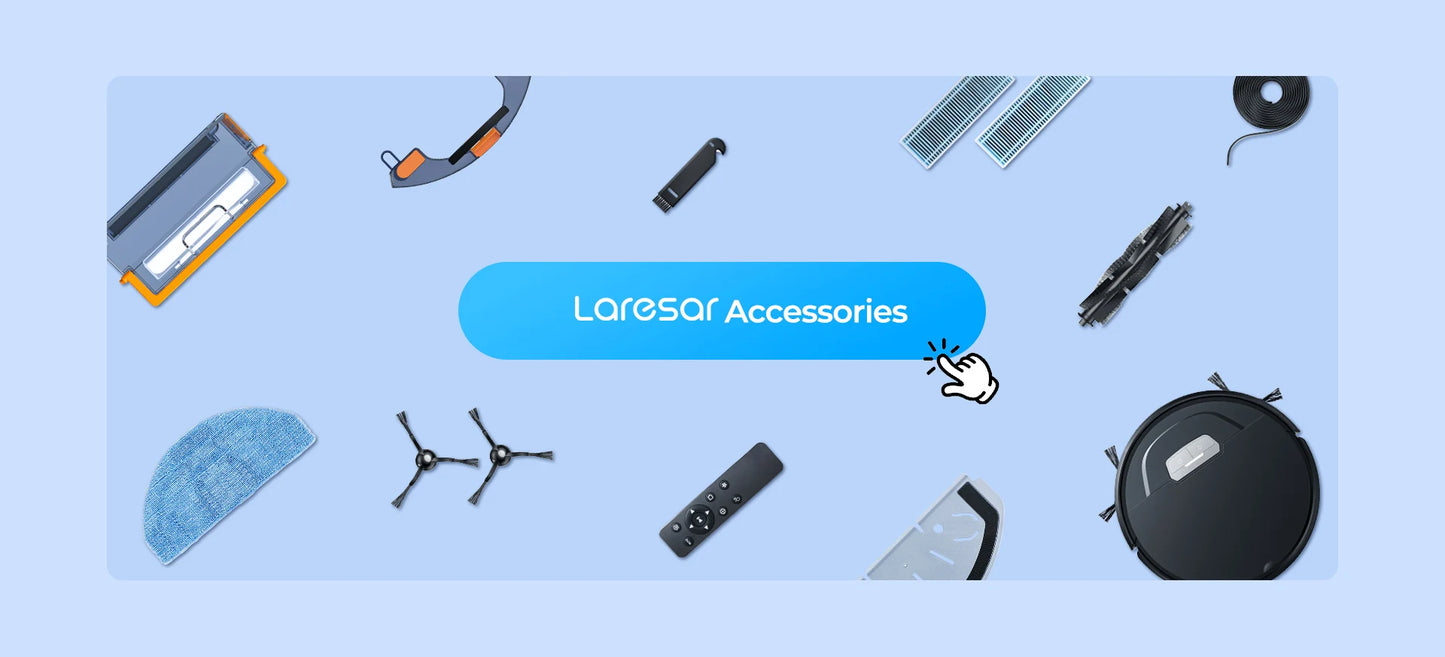 Aspirateur Laveur Laresar M3 Sec et Humide Auto-Nettoyant 13000Pa - Écran LED Intelligent
