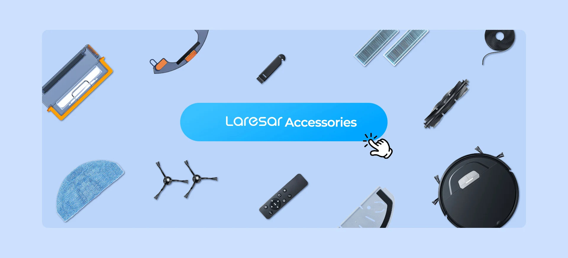 Aspirateur Laveur Laresar M3 Sec et Humide Auto-Nettoyant 13000Pa - Écran LED Intelligent
