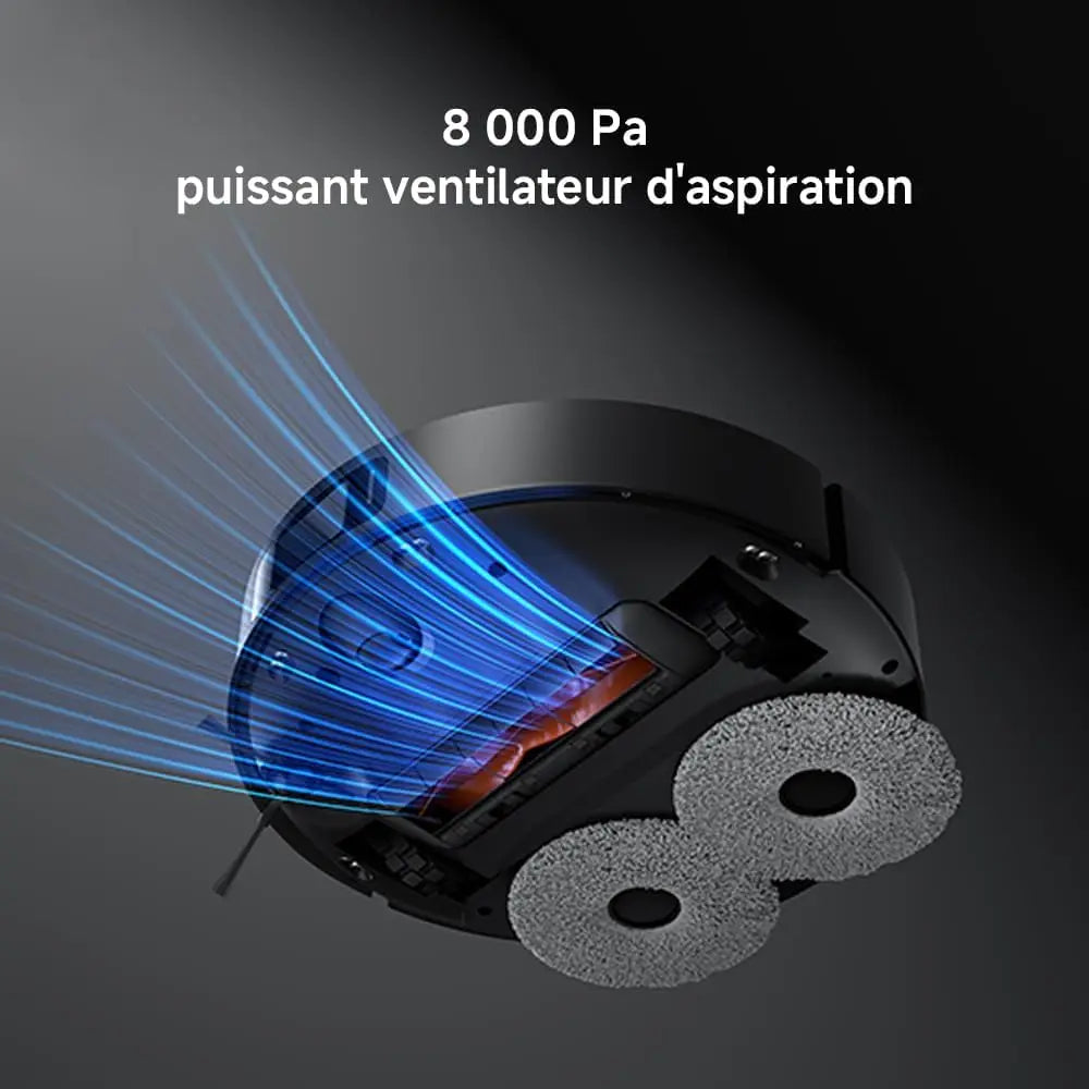 Aspirateur robot Xiaomi X20 Max 8000 Pa - Station all-in-one avec lavage automatique et navigation intelligente
