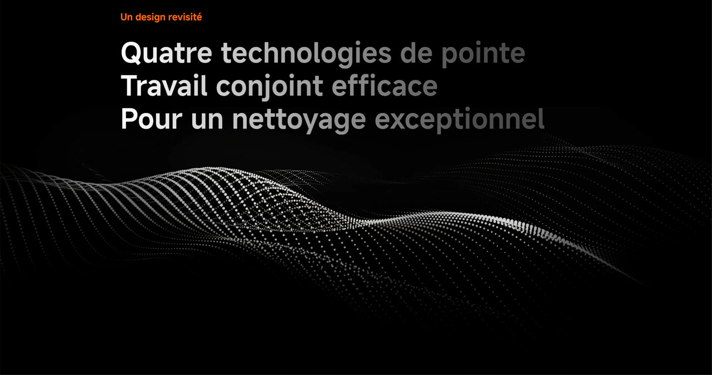 Aspirateur robot Xiaomi X20 Max 8000 Pa - Station all-in-one avec lavage automatique et navigation intelligente
