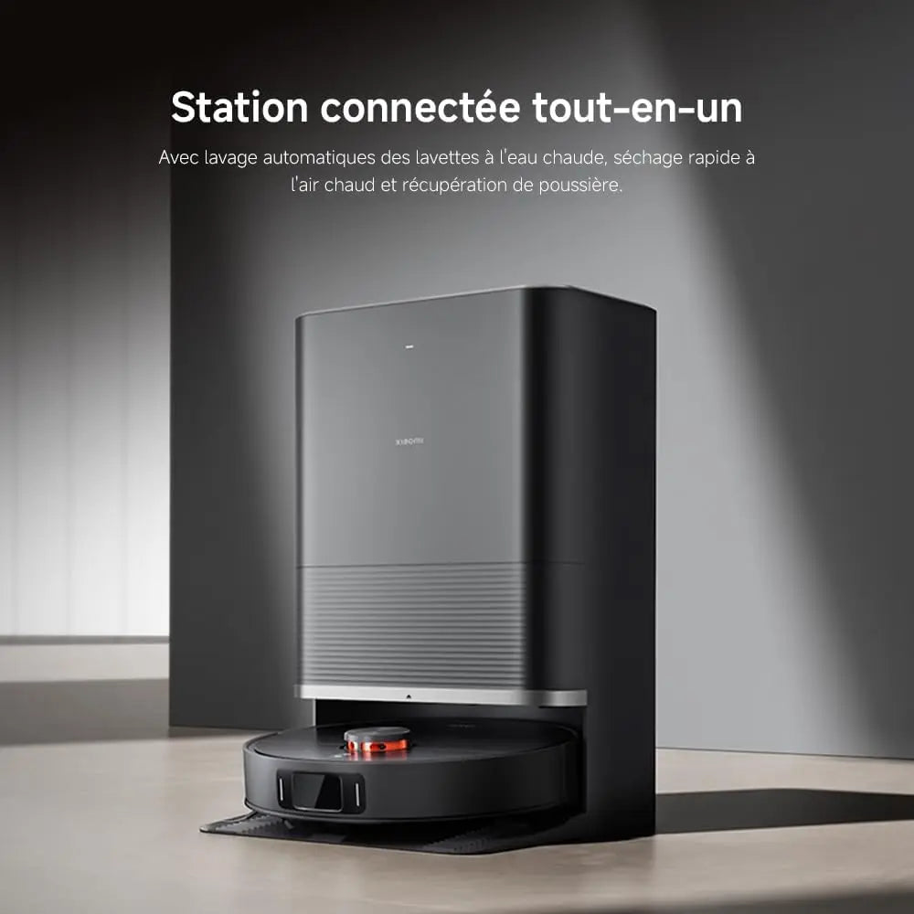 Aspirateur robot Xiaomi X20 Max 8000 Pa - Station all-in-one avec lavage automatique et navigation intelligente

