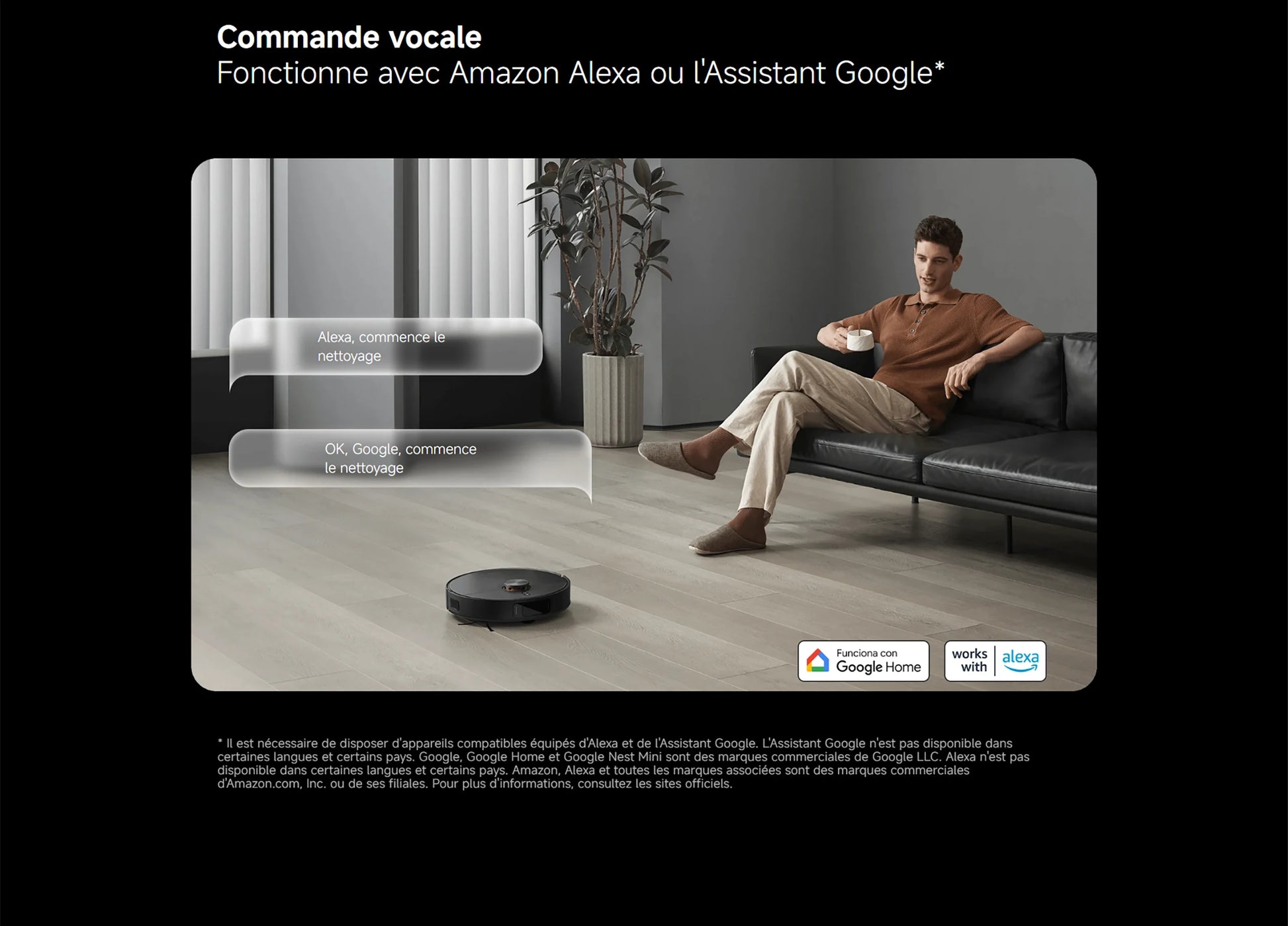 Aspirateur robot Xiaomi X20 Max 8000 Pa - Station all-in-one avec lavage automatique et navigation intelligente
