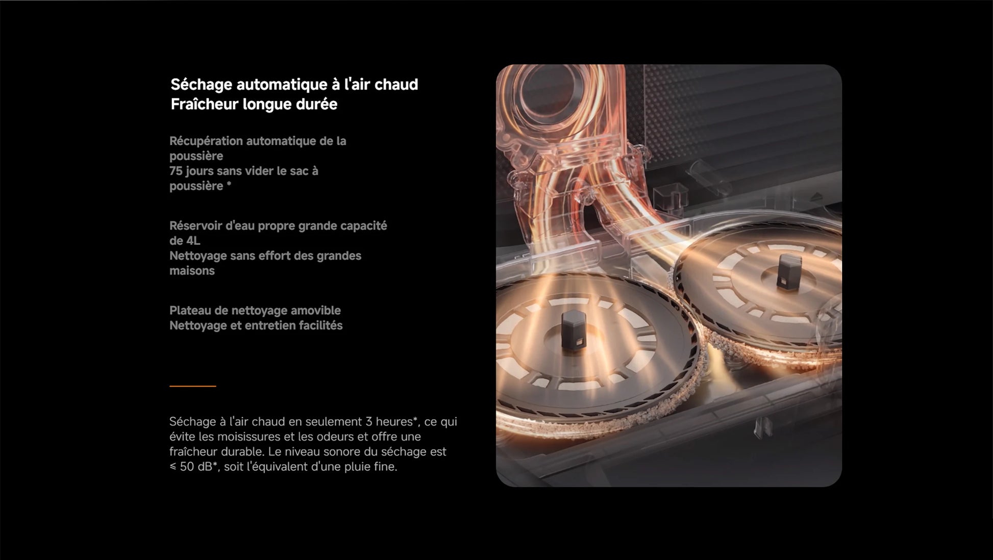 Aspirateur robot Xiaomi X20 Max 8000 Pa - Station all-in-one avec lavage automatique et navigation intelligente
