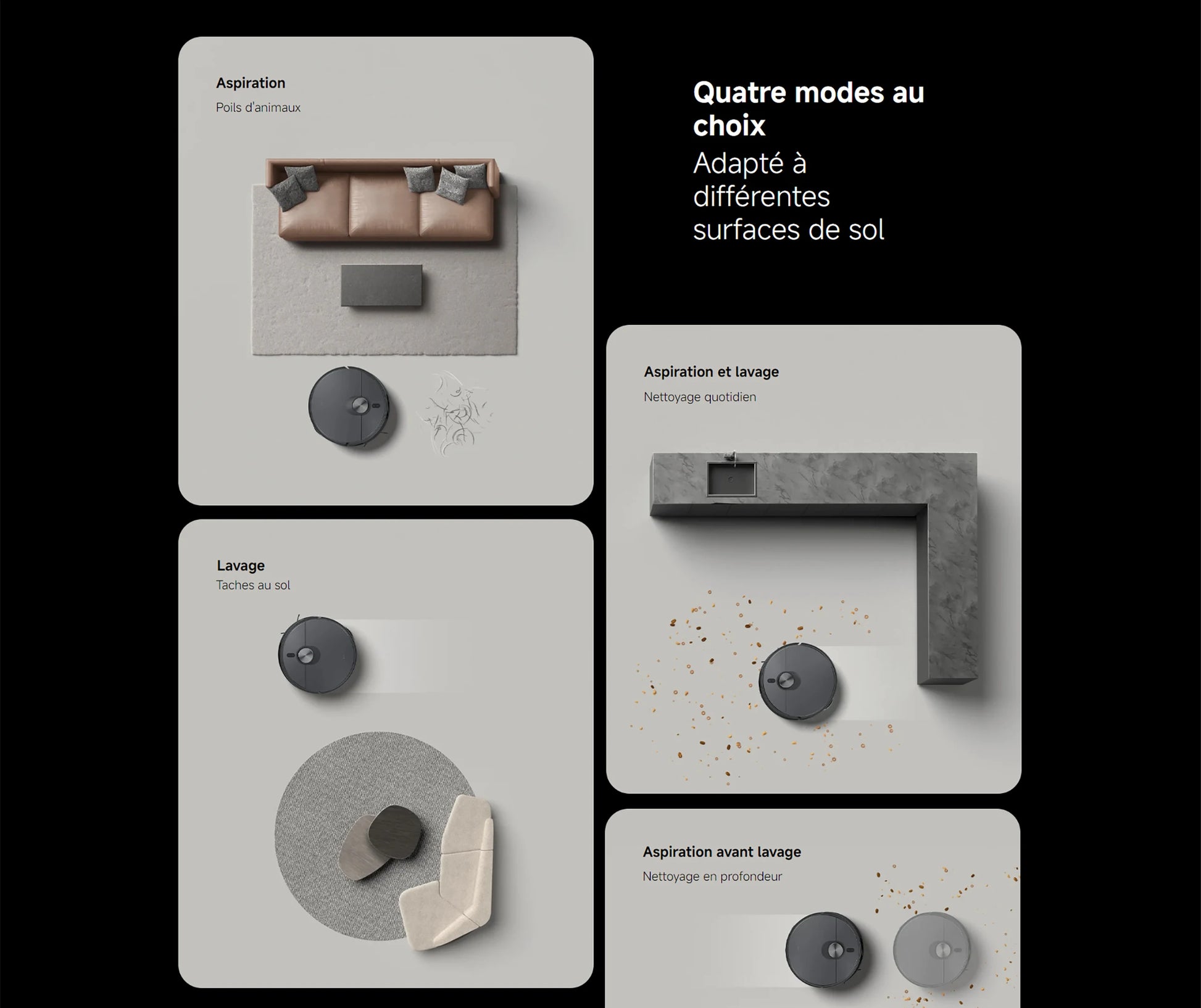 Aspirateur robot Xiaomi X20 Max 8000 Pa - Station all-in-one avec lavage automatique et navigation intelligente
