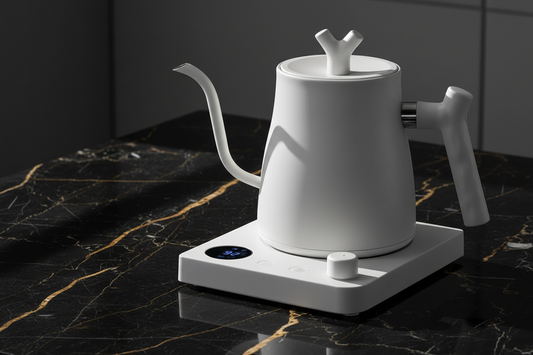 Bouilloire Col de Cygne - Marbre Noir