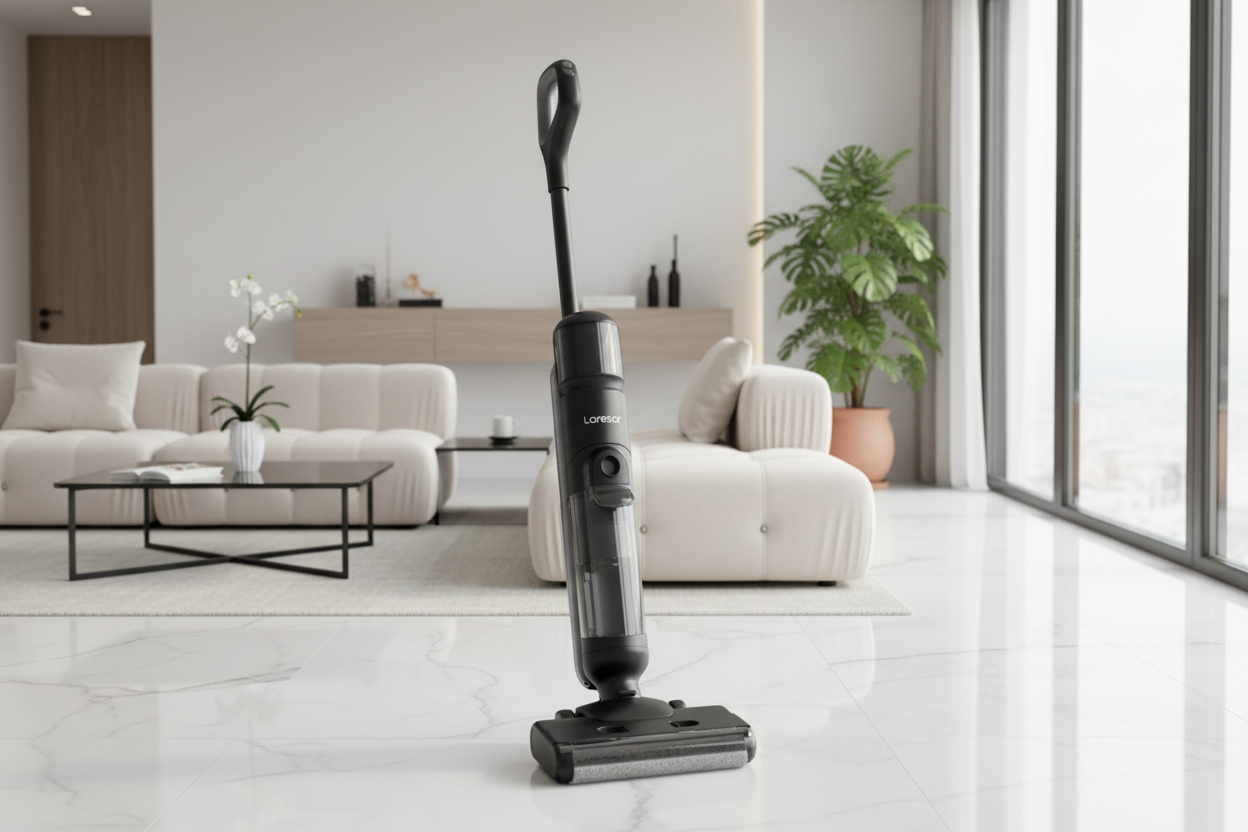 Aspirateur Laveur Laresar M3 Sec et Humide Auto-Nettoyant 13000Pa - Écran LED Intelligent
